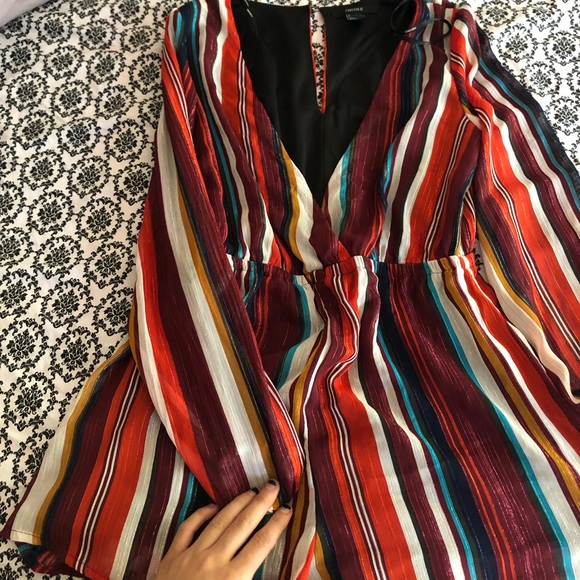 Striped romper - Picture 1 of 4